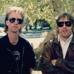 Cool dudes, 1986. Dig the sideburns...