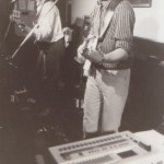 The Wild Armadillos first line-up, 1987; Ferdinand Marcos III (in foreground), with Doug Weaver and dmc